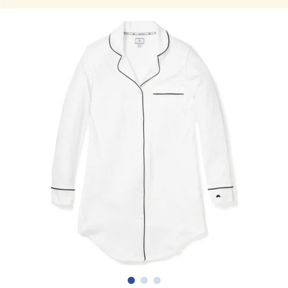 Petite Plume NEW Pima Cotton night shirt size large